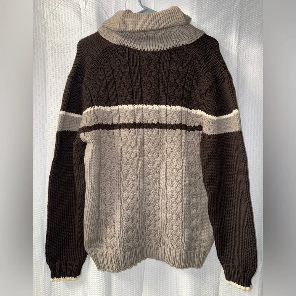 BOSS by Hugo Boss men's 100% Virgin Wool cardigan sweater Size L (Defective)